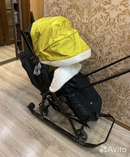 Коляска санки ника 7 5
