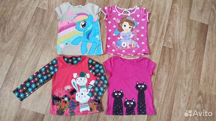 Футболки на 3-5 лет