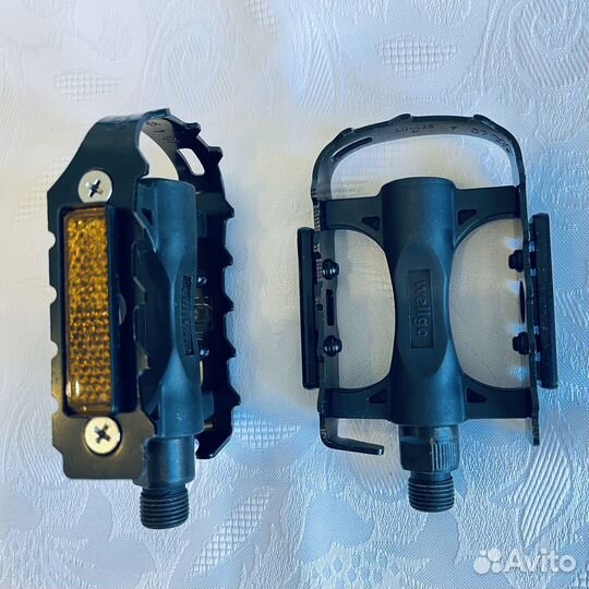 Педали Wellgo LU-C25 с отражателями, новые