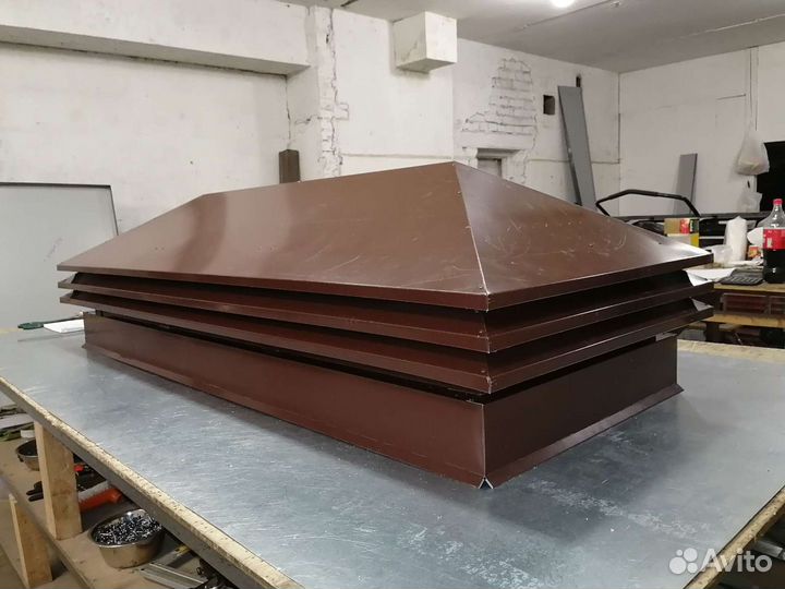 Дымник, оголовок, флюгарка (тип хай-тек) 400х1435