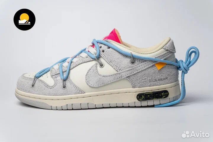 Кроссовки Nike Dunk Low Off-White - Lot 38