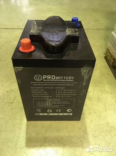 Тяговый аккумулятор для клинингового оборудования