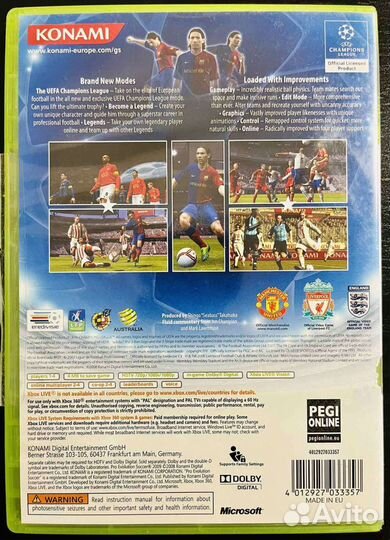 Pes 2009 Xbox 360