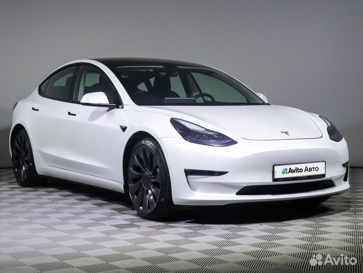 Tesla Model 3 534 л.с. AT, 2021, 43 557 км