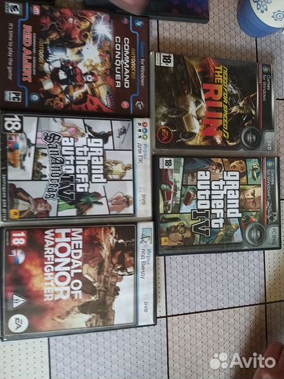 Игровые диски на пк