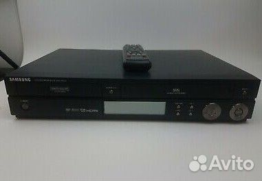 Новый DVD+VHS рекордер Samsung, оцифровка, hdmi