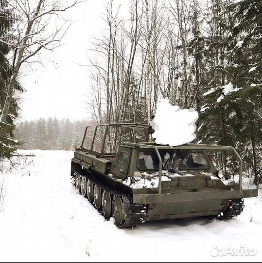 Гусеничный вездеход газ 71