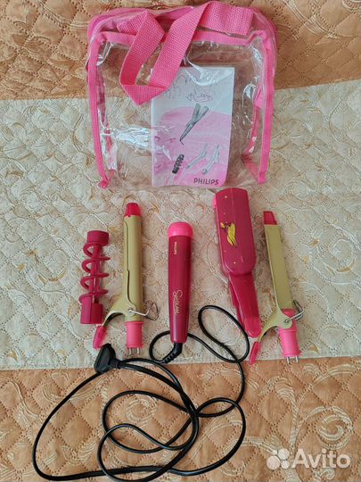 Щипцы для завивки волос philips