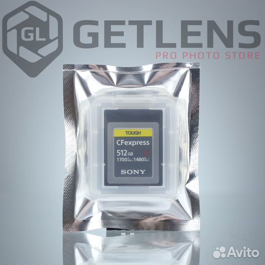 Карта памяти Sony CEB-G512 CFexpress 512GB Type B