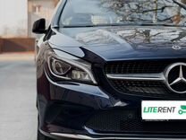 Аренда Mercedes-Benz CLA 200 (белый/синий)