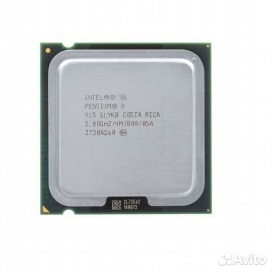 Б/у Pentium-D (915) 2,8/4/800 sl9kb