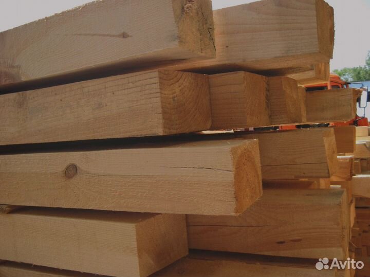 Строительный брус из лиственницы