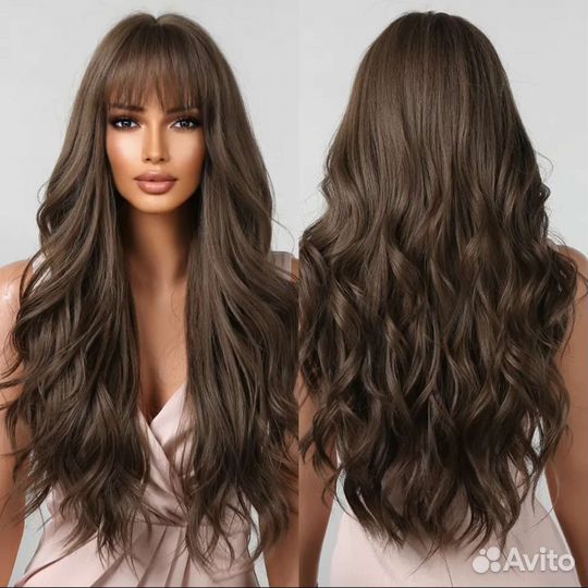 Парик длинный парик русый