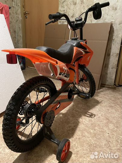 Детский велосипед 16 новый