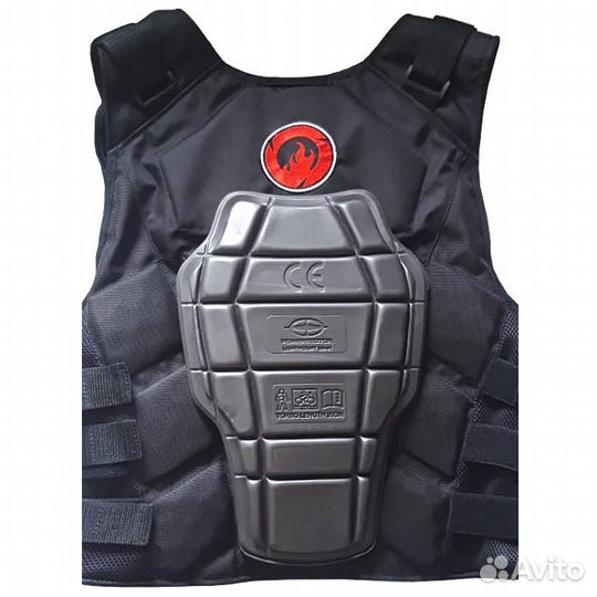 Мотожилет inflame city street (черный)