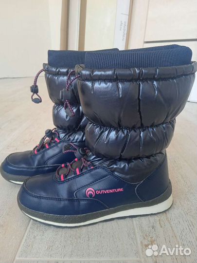 Сапоги зимние для девочки 34