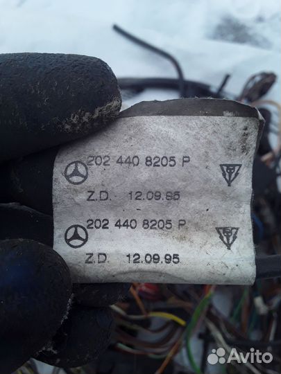 Фишки mercedes w202