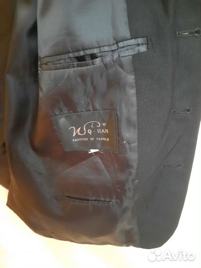 Пиджак для мальчика 140 146 10 лет школьный черный