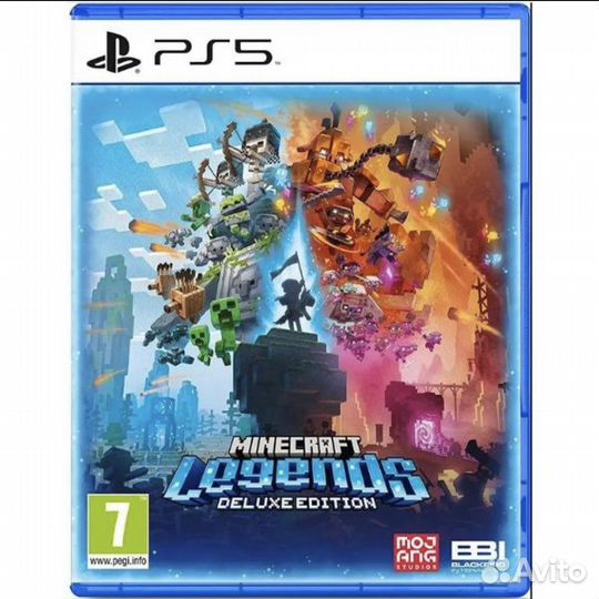 Minecraft legends deluxe edition ps4/ps5 предзаказ