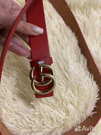 Ремень женский gucci кожа