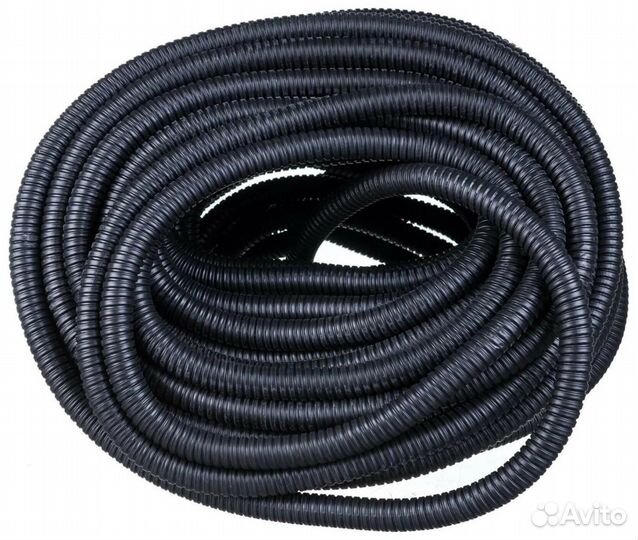 Металлорукав в пвх изоляции мрпи нг 20 d20мм без протяжки черн. (уп.50м) гофроматик/зэтарус zeta4222