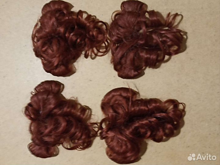 Винтаж.Заколки автомат для трессов, кудри цв.медь