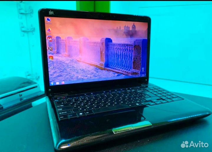 Производительный ноутбук DNS (i3/6gb/видео 1gb)