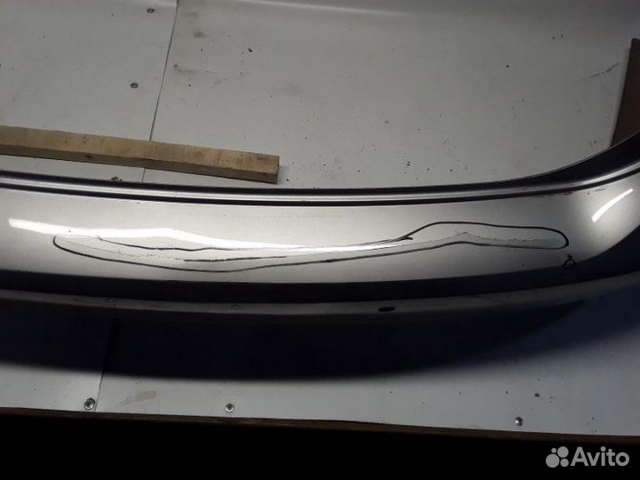 Бампер задний Volkswagen Polo sedan 2016