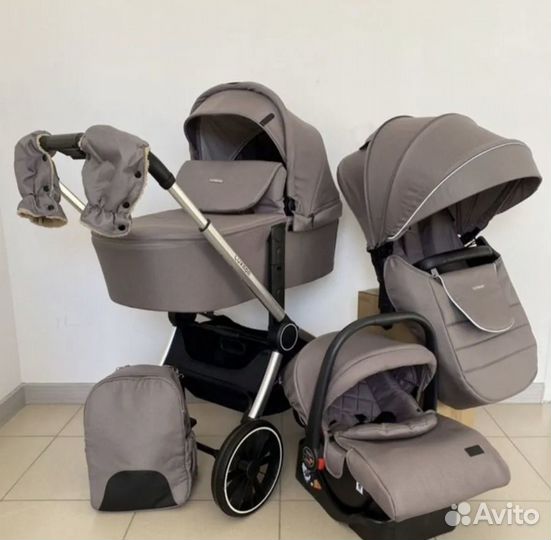 Коляска 3 в 1 модульная LuxMom (новая)