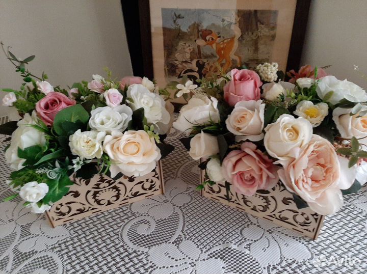 Цветочные композиции на свадьбу