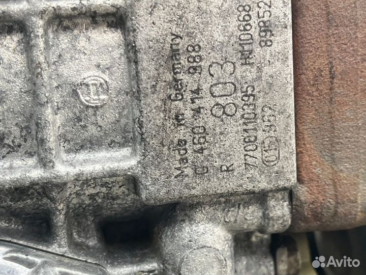 Тнвд, Renault Scenic 1 2001