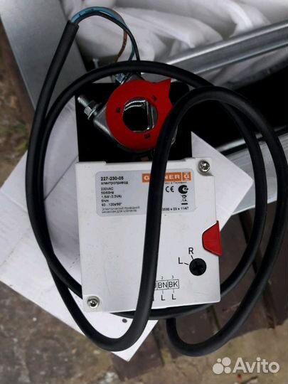 Вентиляторный блок cauf800,возд.клапан,шумоглуш