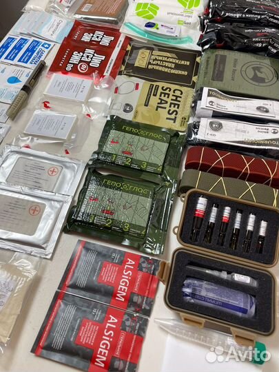 Тактическая аптечка в комплектации 1+2 эшелон