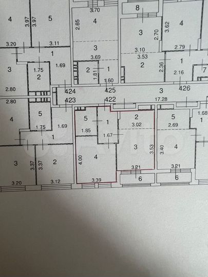 2-к. квартира, 38 м², 9/12 эт.