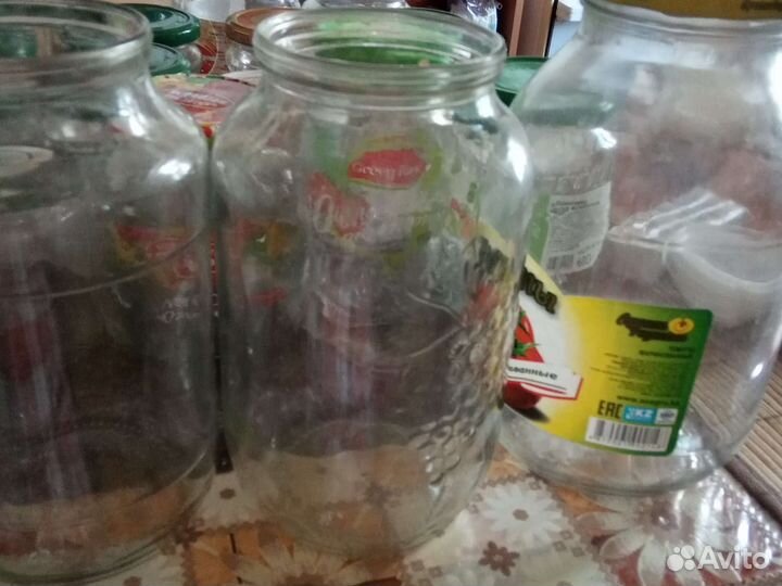 Банки стеклянные с крышкой