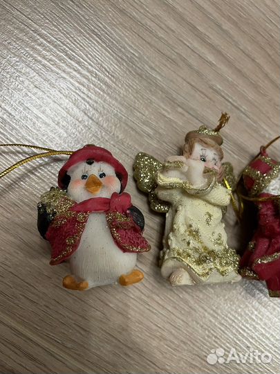 Игрушки подвесные на елку
