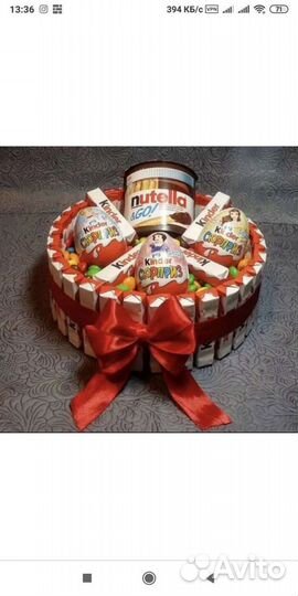 Игрушка Киндер, торт Киндер сюрприз