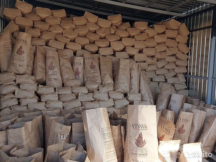 Уголь древесный березовый оптом и в розницу