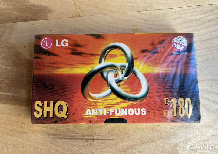 Видеокассета VHS LG SHQ E-180 180 min