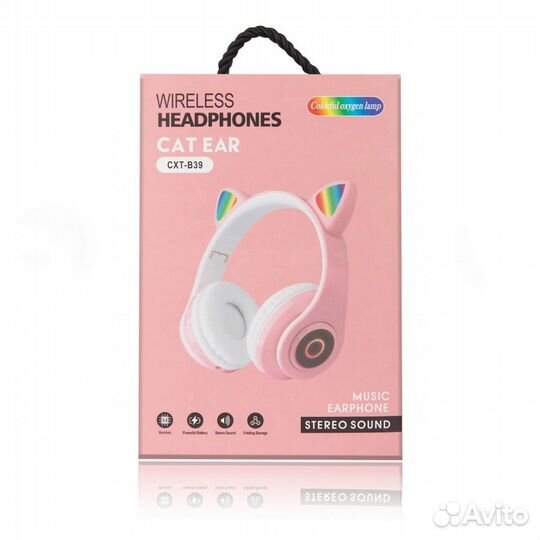 Bluetooth гарнитура CAT EAR CXT-B39 Blue