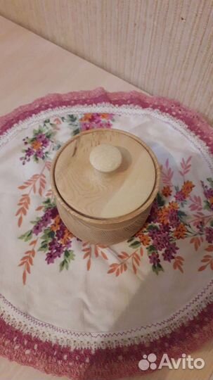 Сахарница из дерева