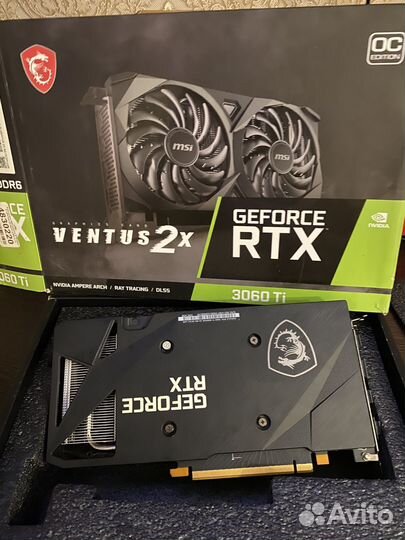 Видеокарта rtx 3060ti 8gb