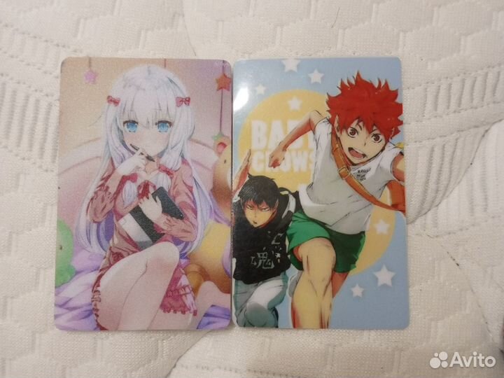 Карточки аниме