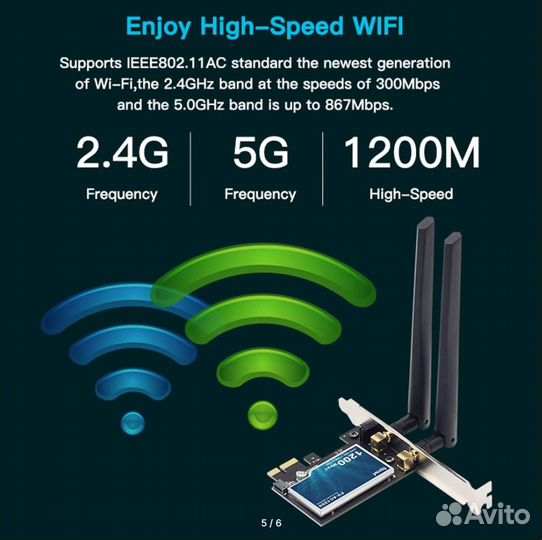 WiFi и Bluetooth адаптер в Pci слот