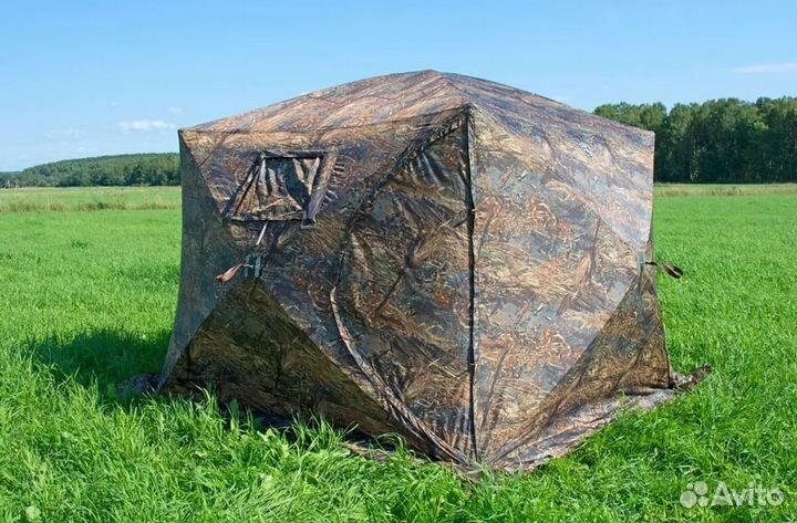 Зимняя двухслойная палатка Берег Куб 2.20