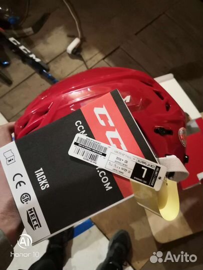 Хоккейный шлем Ccm Tacks 110 sr m, L