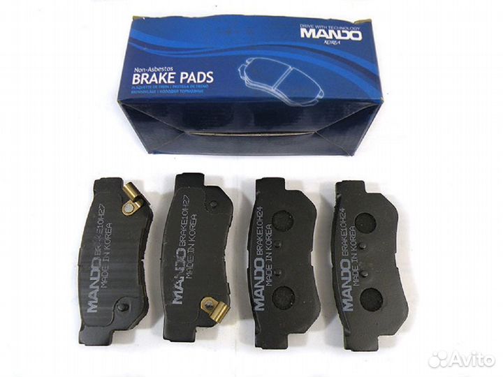 Mando Колодки тормозные MPH41