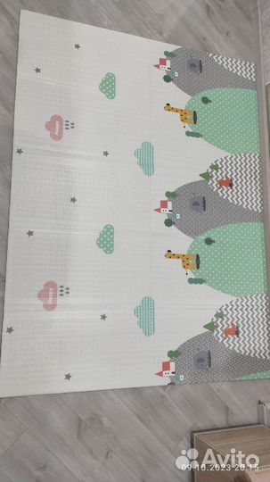 Детский коврик для ползания mikmel