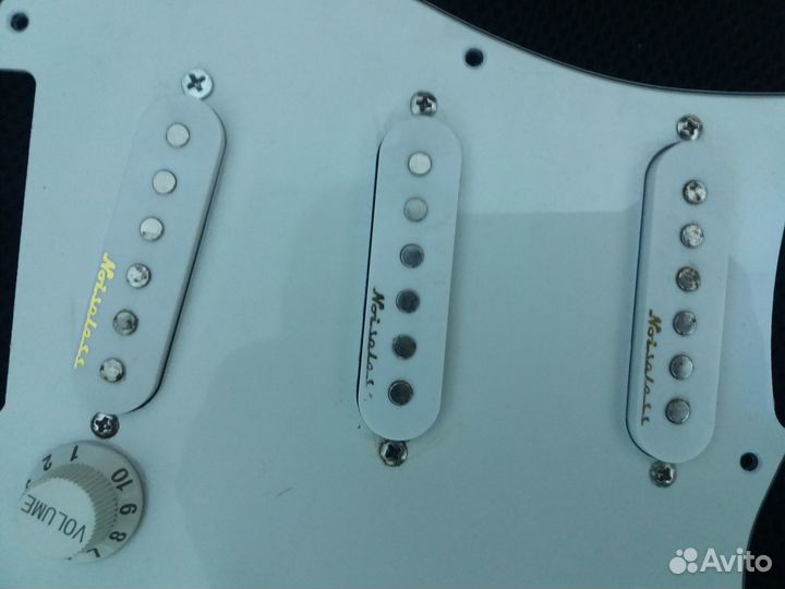 Пикгард Stratocaster в сборе