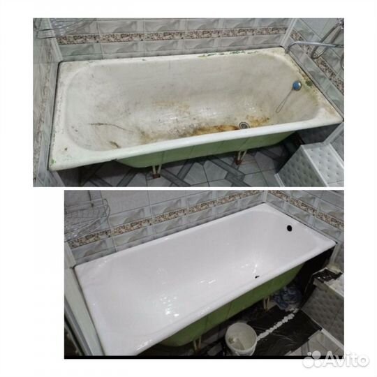 Реставрация ванн жидким акрилом